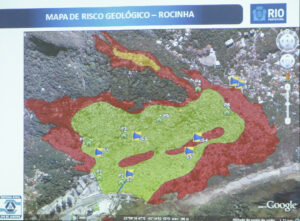 Areas of Risk in Rocinha