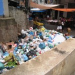 Garbage in Rocinha