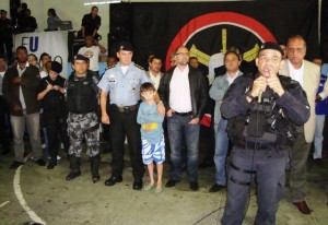 1st upp meeting, colonel alonso, bope, rocinha