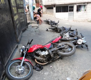 Abandoned Motorcyles