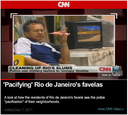 CNN Backstories – Comparing the Good and the Bad: Living in the Favela Rocinha