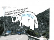 Rocinha quer saneamento e não teleférico